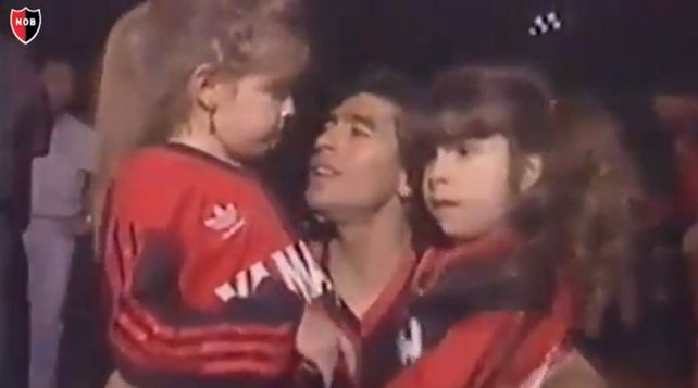 Newells festejó el aniversario de la llegada de Maradona con un emotivo video