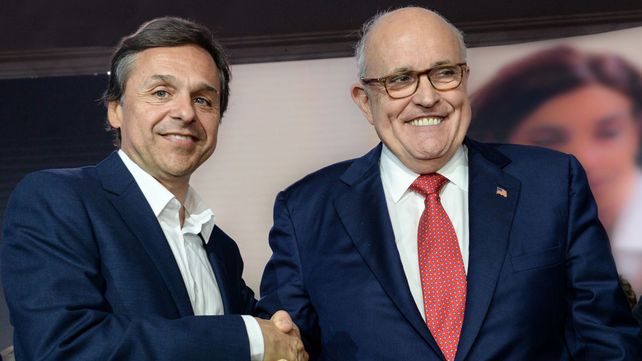 Diego Giuliano estuvo con el exalcalde de Nueva York