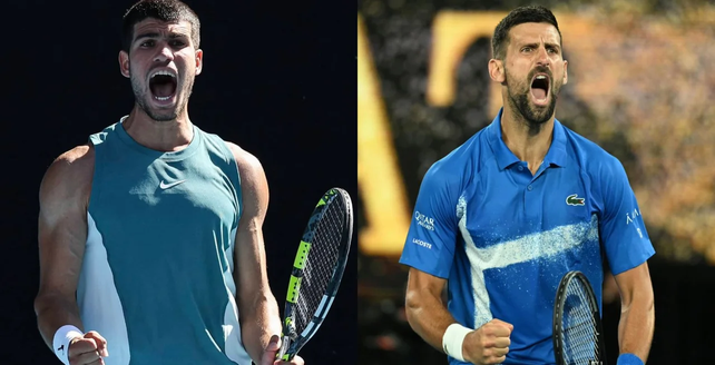 Alcaraz y Djokovic avanzaron en el Abierto de Australia