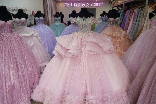 Los diseños de vestidos tipo 