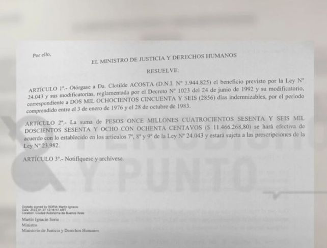 Indemnizarán a Nacha Guevara con casi $ 12 millones por su exilio en los años 70