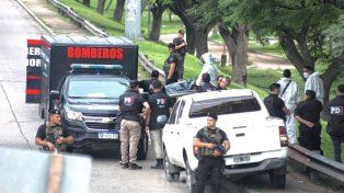 EL lugar dónde fue hallado el cuerpo de Jeremías Monzón