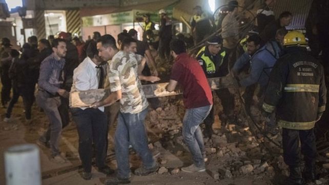 Continúa el operativo luego del trágico derrumbe en Tucumán