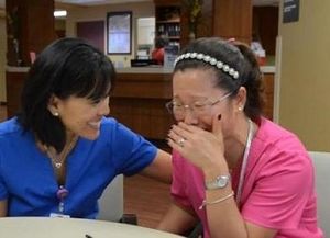 En 40 años no supieron nada una de la otra y hoy trabajan en el mismo hospital