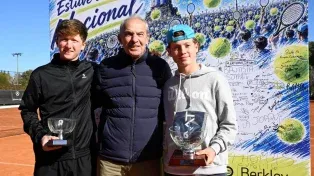 Los tenistas santafesinos volvieron a ser protagonistas en el Tercer Nacional de Menores