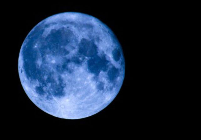 Julio se despide con una luna azul que no aparecía desde 2012