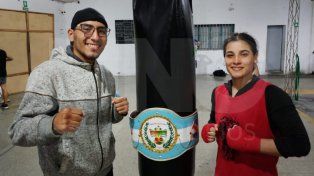 Zamira Beber e Iván Frutos exponen sus títulos provinciales
