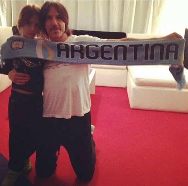 Famosos extranjeros que alientan por Argentina