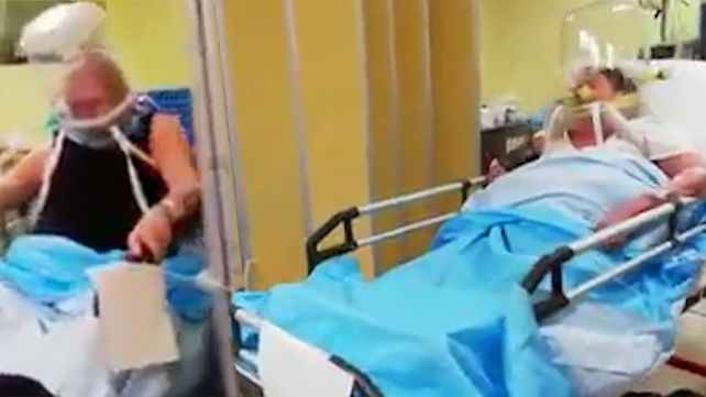 Las dramáticas imágenes de un hospital de Italia que generan conciencia