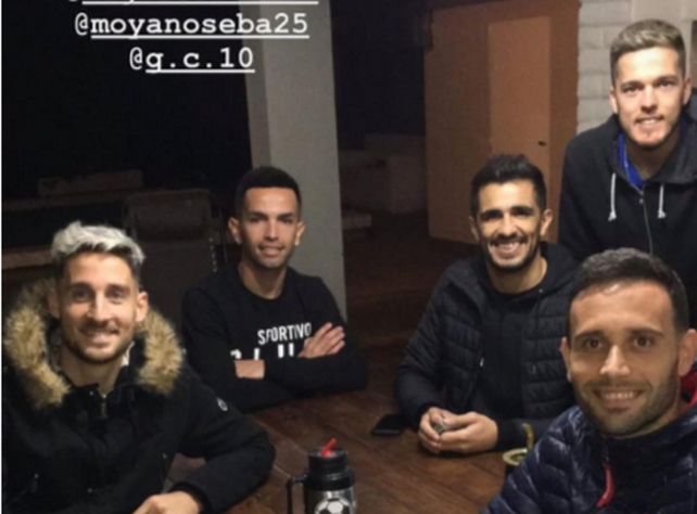 Un encuentro entre jugadores de Unión por el Día del Amigo