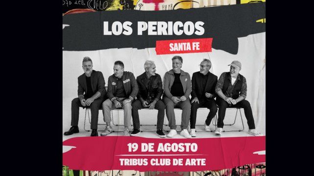 Los Pericos llegan a Tribus para presentar el premiado Viva Pericos junto a todos sus éxitos  