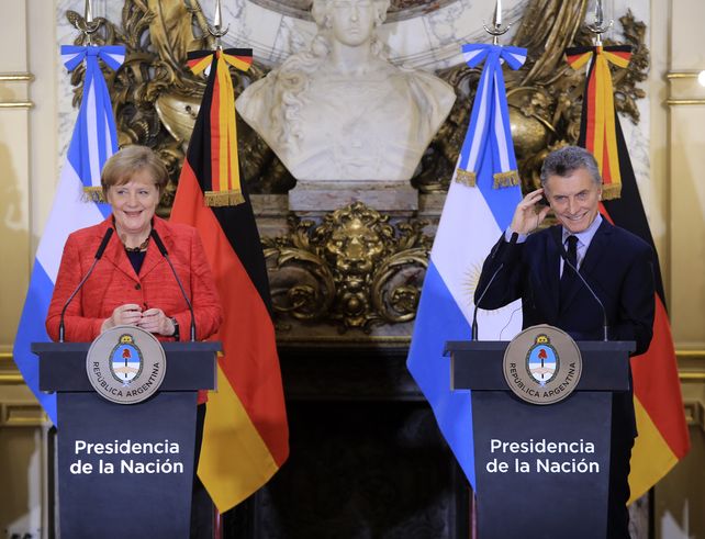 Merkel se mostró contenta de ser socia de la Argentina y elogió la política de Macri