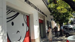 Movilización frente a la Subsecretaría de Niñez