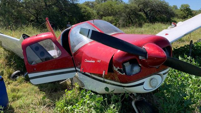La avioneta proveniente de Paraguay llegó al norte de la provincia de Santa Fe con 200 kilos de marihuana.