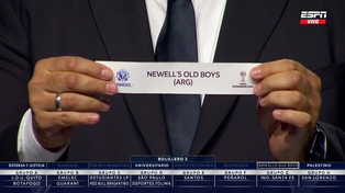 Newells estará en el grupo E de la fase de grupos de Sudamericana,