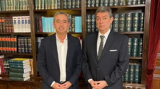 Javkin se reunió con Rosatti y le pidió recursos para la justicia federal en Santa Fe