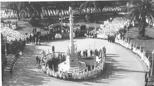 Un festejo del 25 de Mayo de 1961.&nbsp;