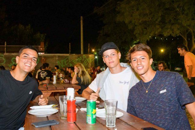 Joao y Eduard Drummond y Gustavo Masiero