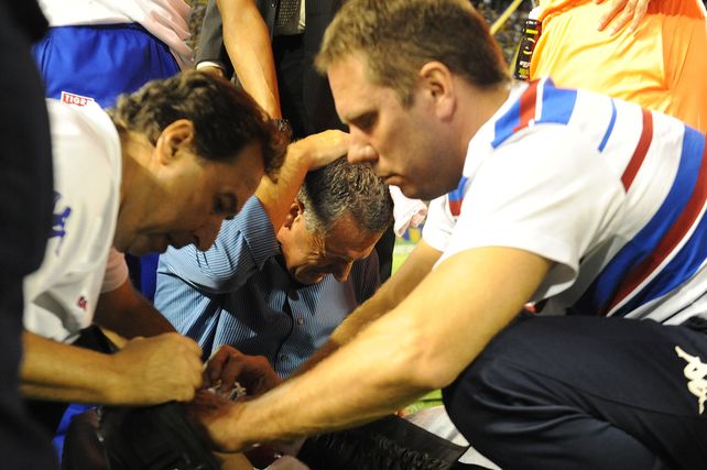 En 2015, Alfaro sufrió la agresión en el Gigante en el partido Central-Tigre.