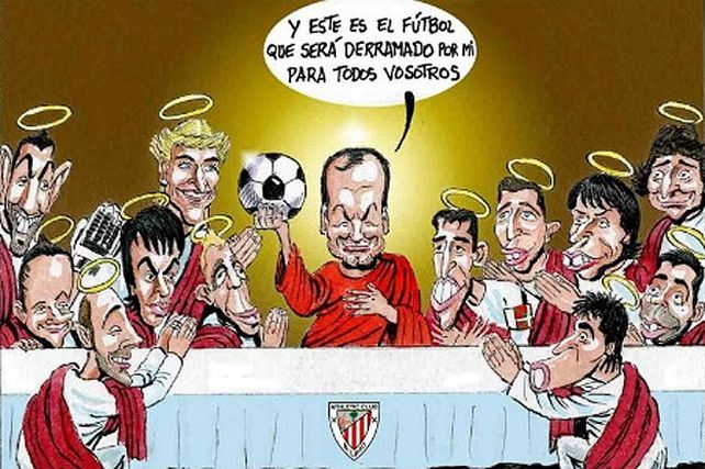 El comic de las andanzas del Loco Marcelo Bielsa