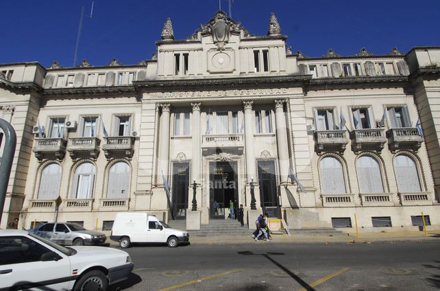 La sede del ministerio de Seguridad en Santa Fe.