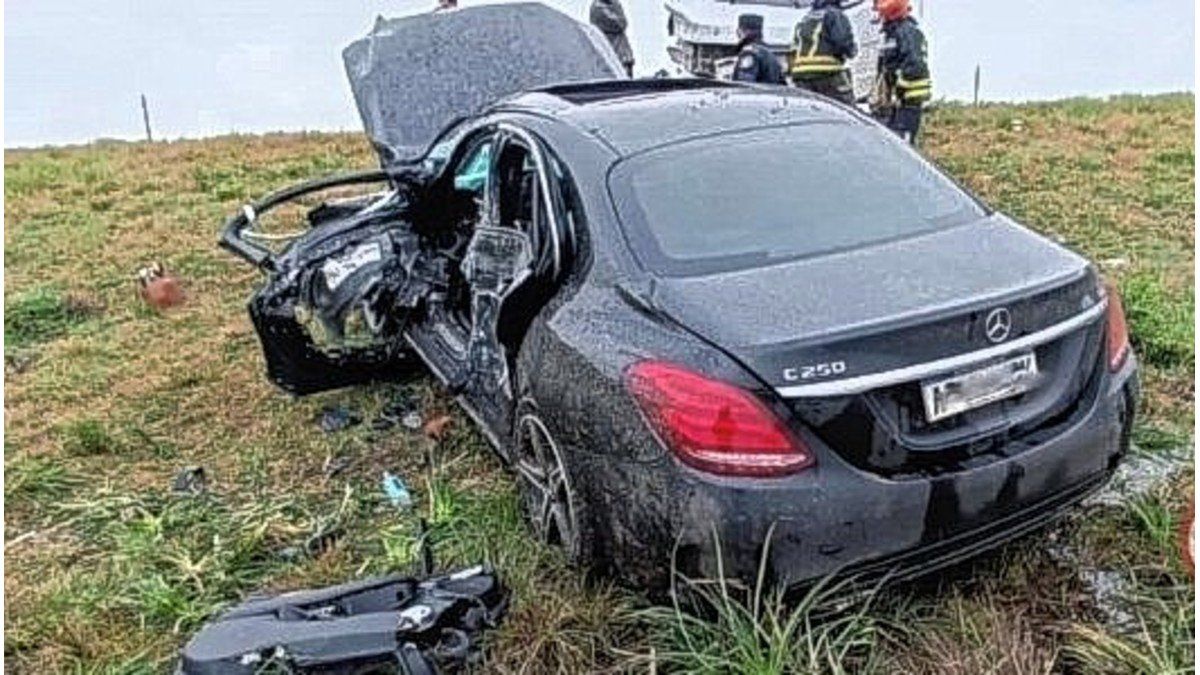 Choque frontal en la autovía dejó un muerto y dos heridos