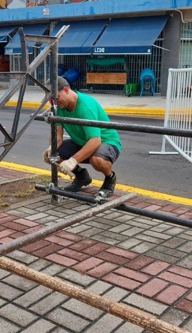 Comenzó el armado del corsódromo para los Carnavales 2026 en Paraná