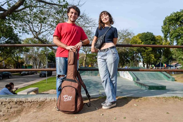 Paulo Iglesias y Catalina Cacciani