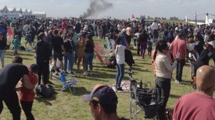 Un festival aéreo en Villa Cañás, Santa Fe, terminó en tragedia.