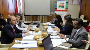 Acueducto Desvío Arijón: avanzan las gestiones del préstamo internacional para acelerar las obras