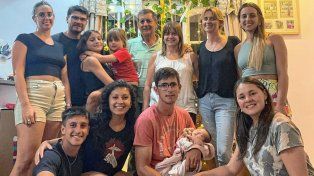 Joaquín Barolín (abajo a la izquierda) atendió el llamado de Ovación desde San Gustavo.