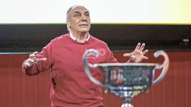 &nbsp;Marcelo Loffreda en la reciente visita a la ciudad de Santa Fe.