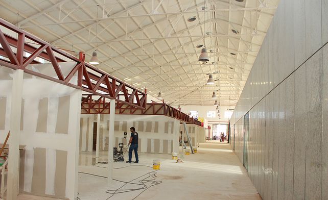 Tramo final para la obra del Mercado Norte que se inaugurará en el mes de agosto