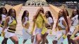 Shakira hizo su estreno en la ceremonia inaugural en el Mundial