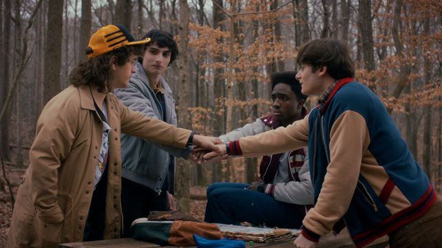 Los cuatro protagonistas se preparan para la batalla final en Stranger Things