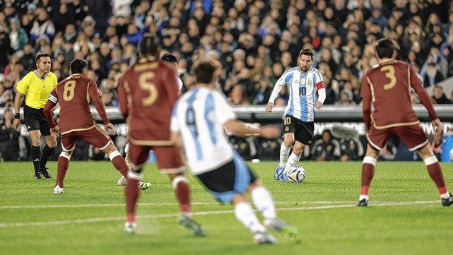 El minuto a minuto del partido entre Argentina y Venezuela El minuto a minuto del partido entre Argentina y Venezuela