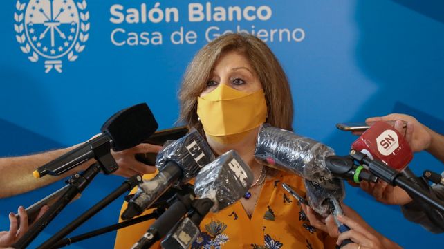 La ministra de Educación