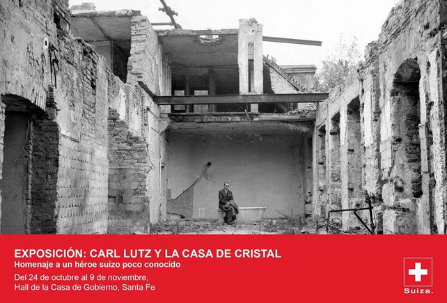 La exposición Carl Lutz y la Casa de Cristal llegaron a Santa Fe