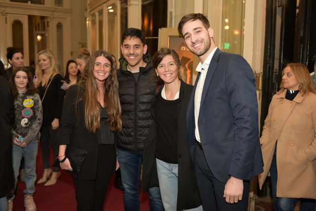 Julia Forli, Bruno Ferrari, Sara Ridiero y Guido D’angelo.