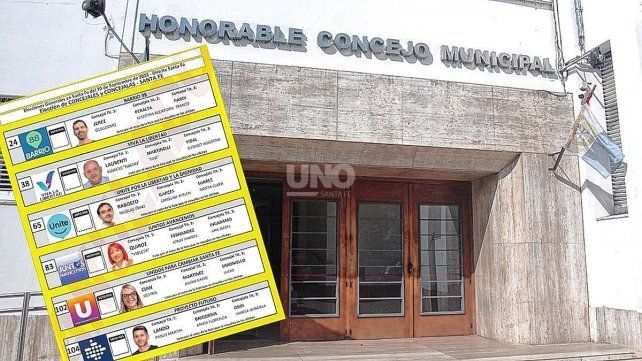 Seis listas se disputarán las nueve bancas que se renuevan en el Concejo municipal.