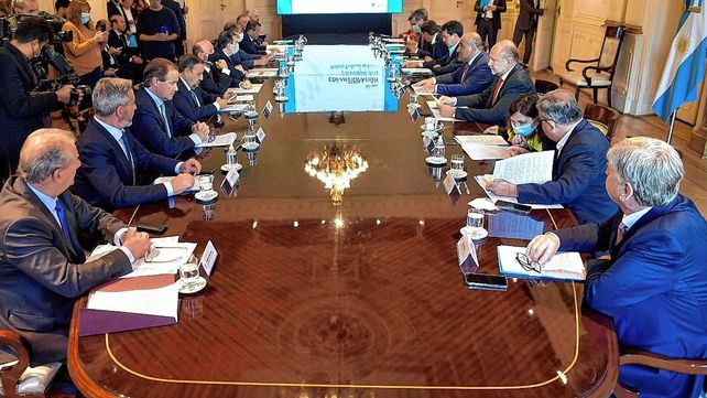 Gobernadores apoyaron a la Nación en el diferendo con CABA
