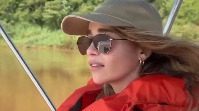 Emilia Clarke de turista en Argentina