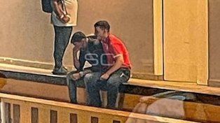 La foto viral de un angustiado Kily por el mal momento de Unión