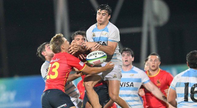 Argentina logró un gran triunfo ante España en Rovigo.