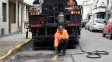 Bacheo en el microcentro: cortes de calles y desvíos para este viernes y sábado
