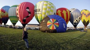 El mayor festival de globos aerostáticos del mundo