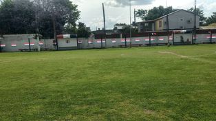 La cancha de fútbol del Club Deportivo Rosario fue el telón de fondo de una gresca.