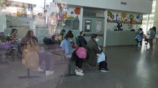 En la guardia del Hospital de Niños Víctor J. Vilela hace diez días que vienen registrando un incremento de las consultas.