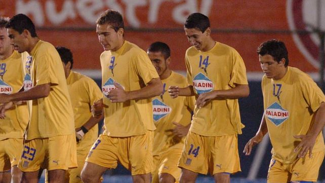 Marco Ruben y Angel Di María
