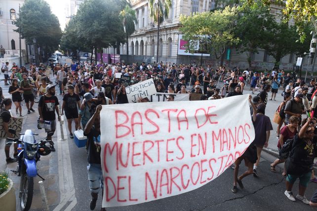 Amigos y familiares. “Jimi hubiese marchado por vos”